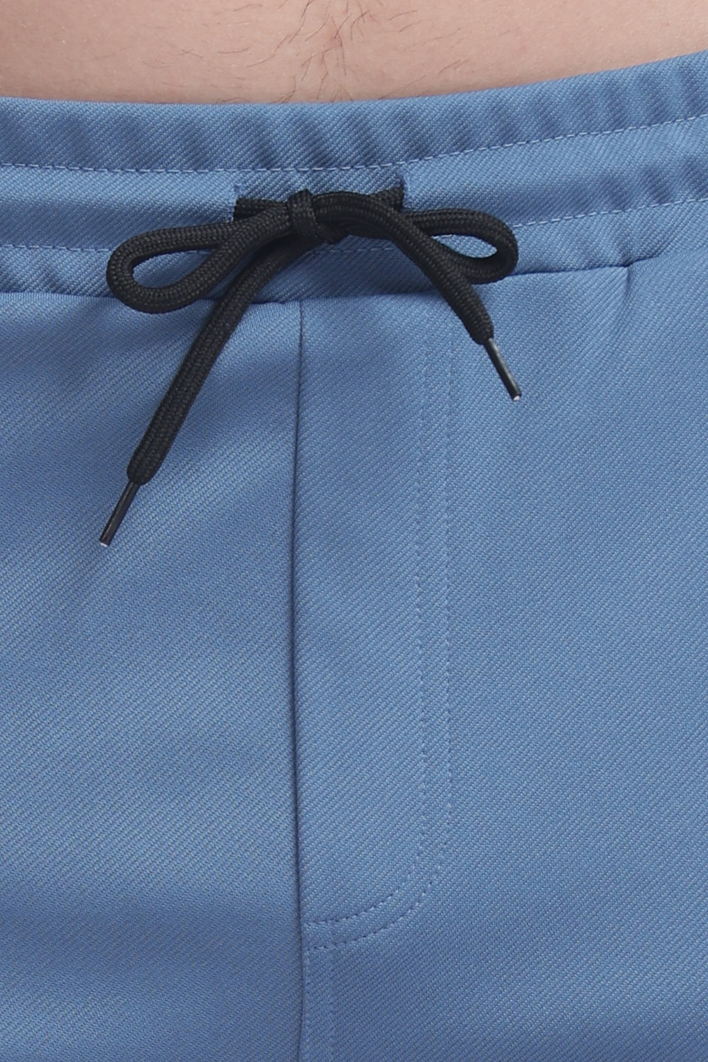 Lycra Five Pocket Cargo Pant Without cuff (Blue)