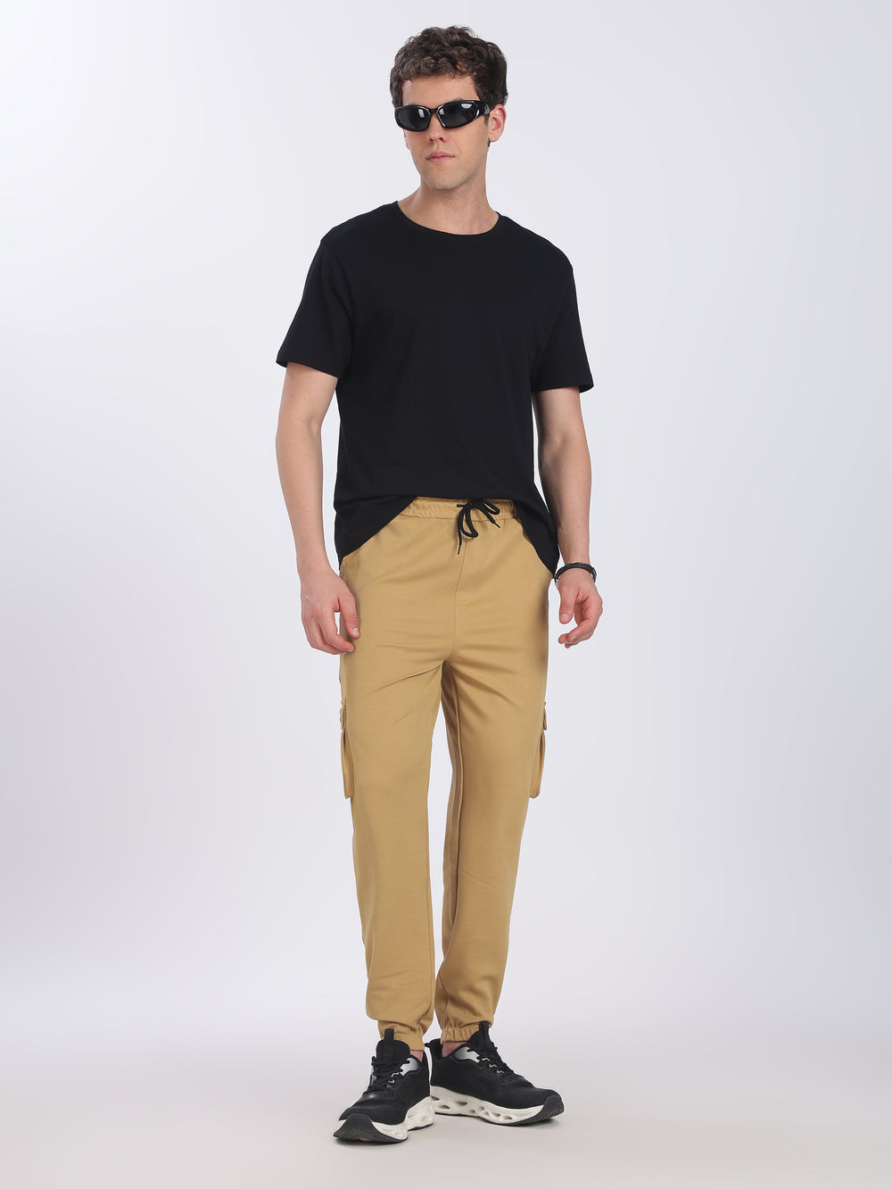 Lycra Five Pocket Cargo Pant With Cuff (Sandal)