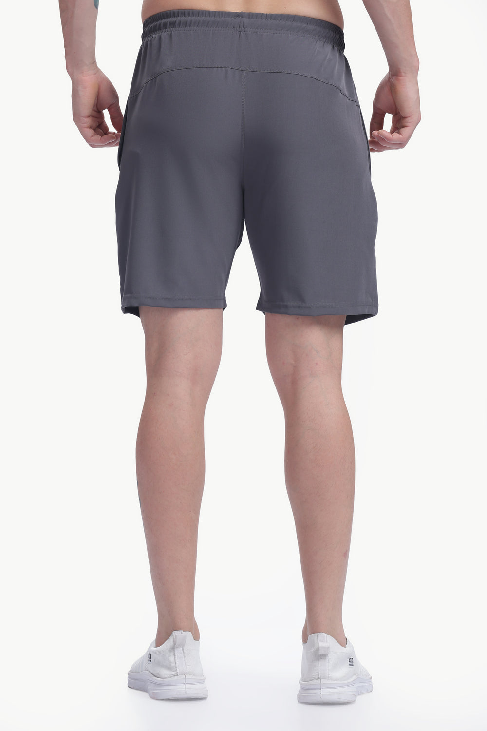 Lightweight Polyester Shorts (Dark Grey)