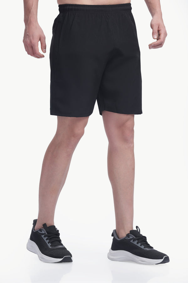 Lightweight Polyester Shorts (Black)