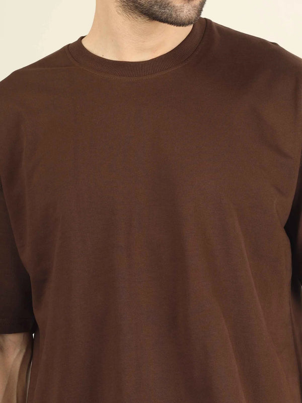 Oversize T-Shirt Unisex (Brown)