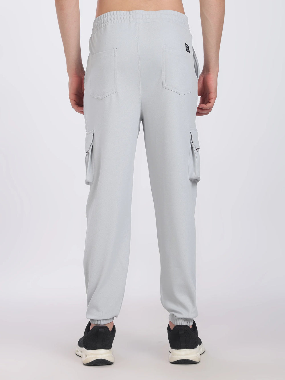 Lycra 6 Pocket Cargo Pant With cuff (LIght Grey)