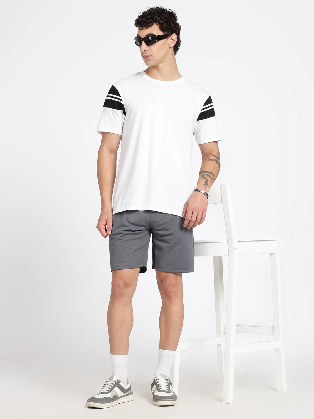 Polyester Shorts(Dark Grey)
