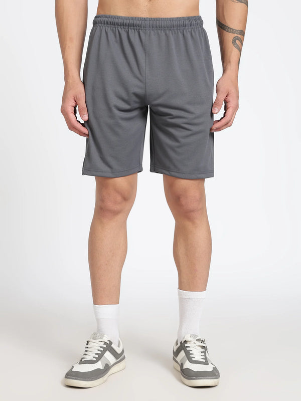 Polyester Shorts(Dark Grey)