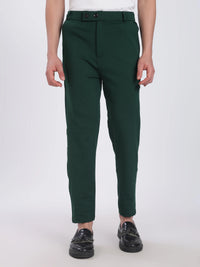 Lycra Formal Pant for Men(Bottel Green)