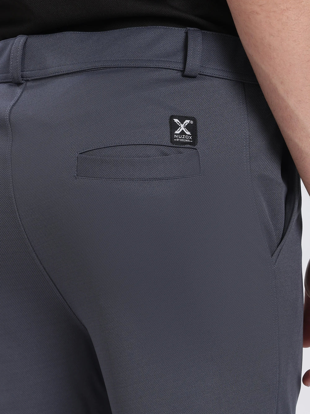Lycra Formal Pant for Men(Dark Grey)