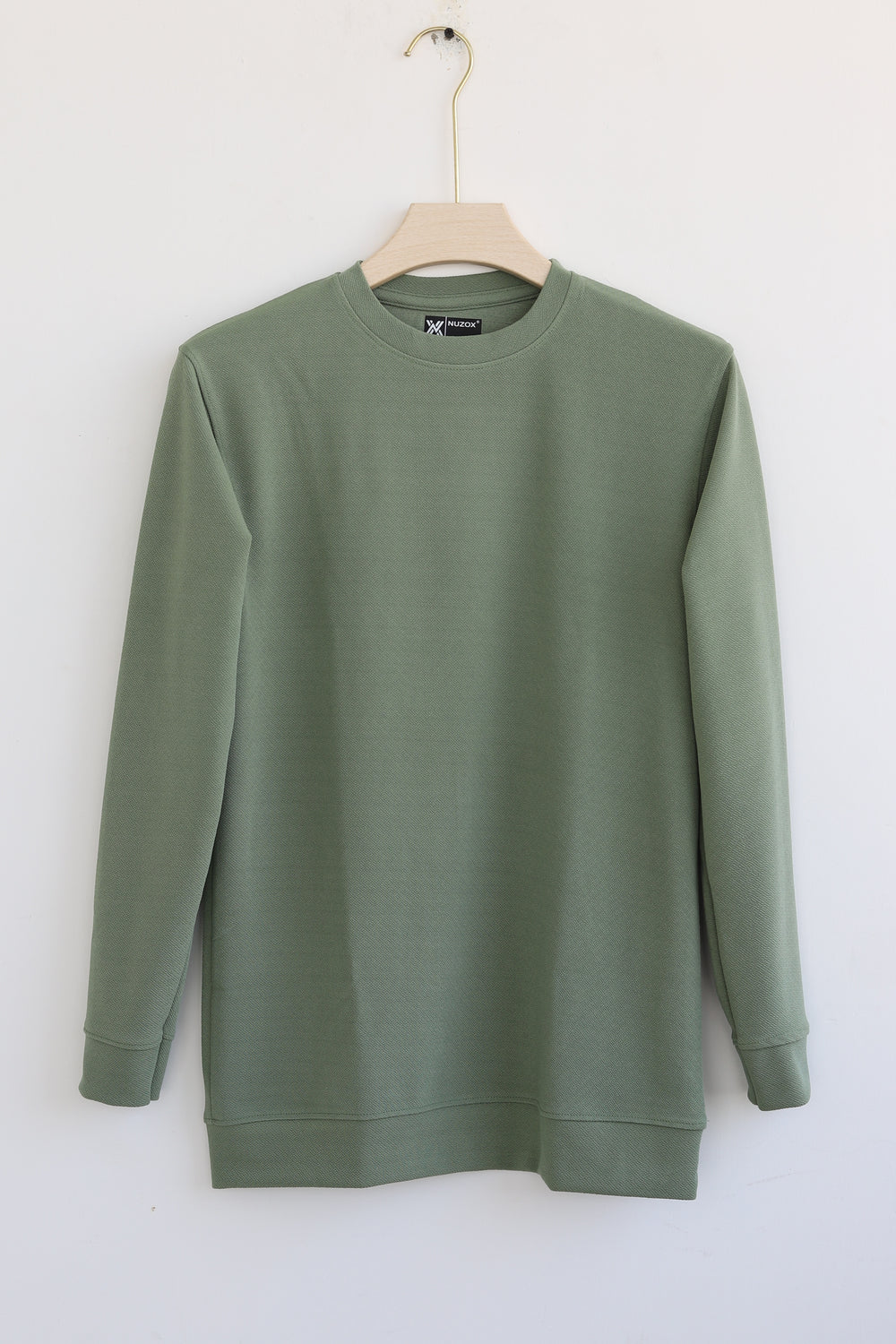 Plain Full Hand Lycra T-shirts (Green)