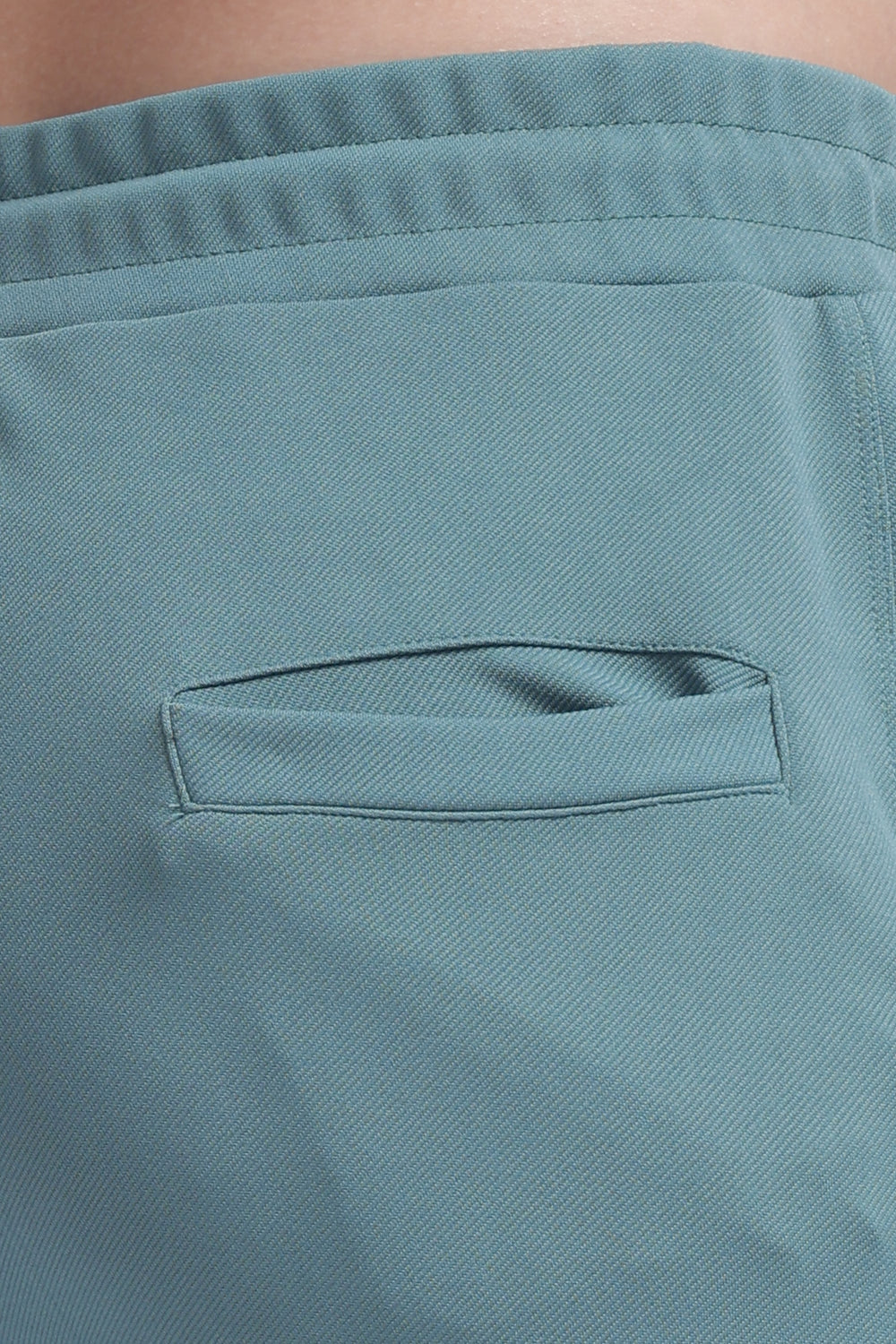 Lycra Five Pocket Cargo Pant Without cuff (Green)