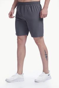 Lightweight Polyester Shorts (Dark Grey)
