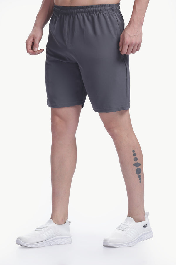 Lightweight Polyester Shorts (Dark Grey)