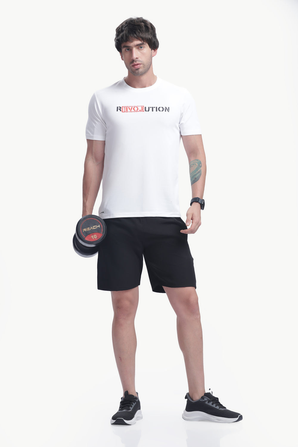 Lightweight Polyester Shorts (Black)