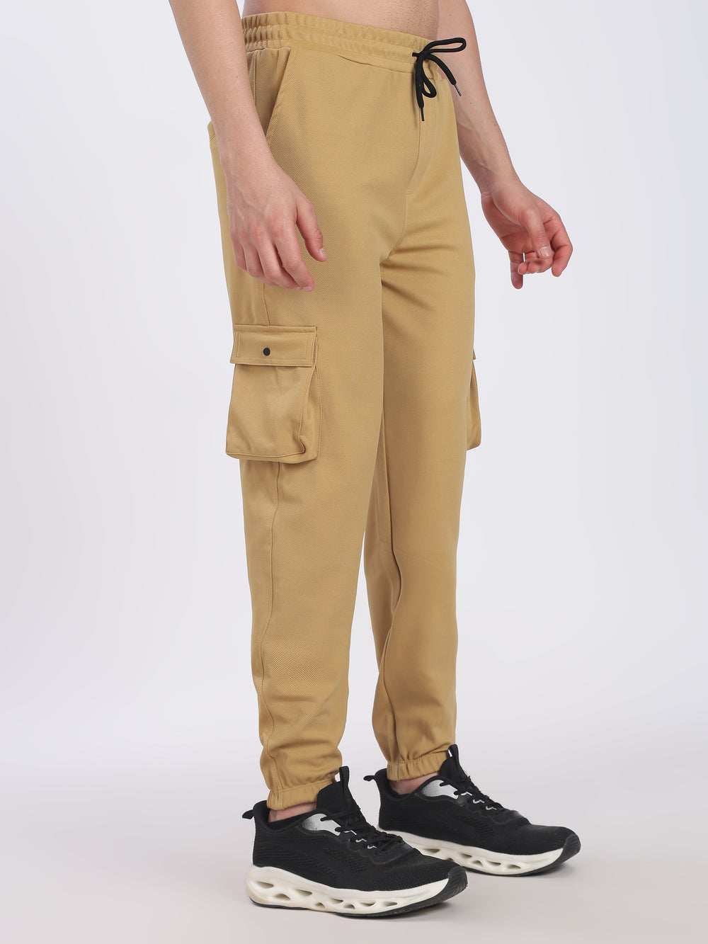 Lycra Five Pocket Cargo Pant With Cuff (Sandal)