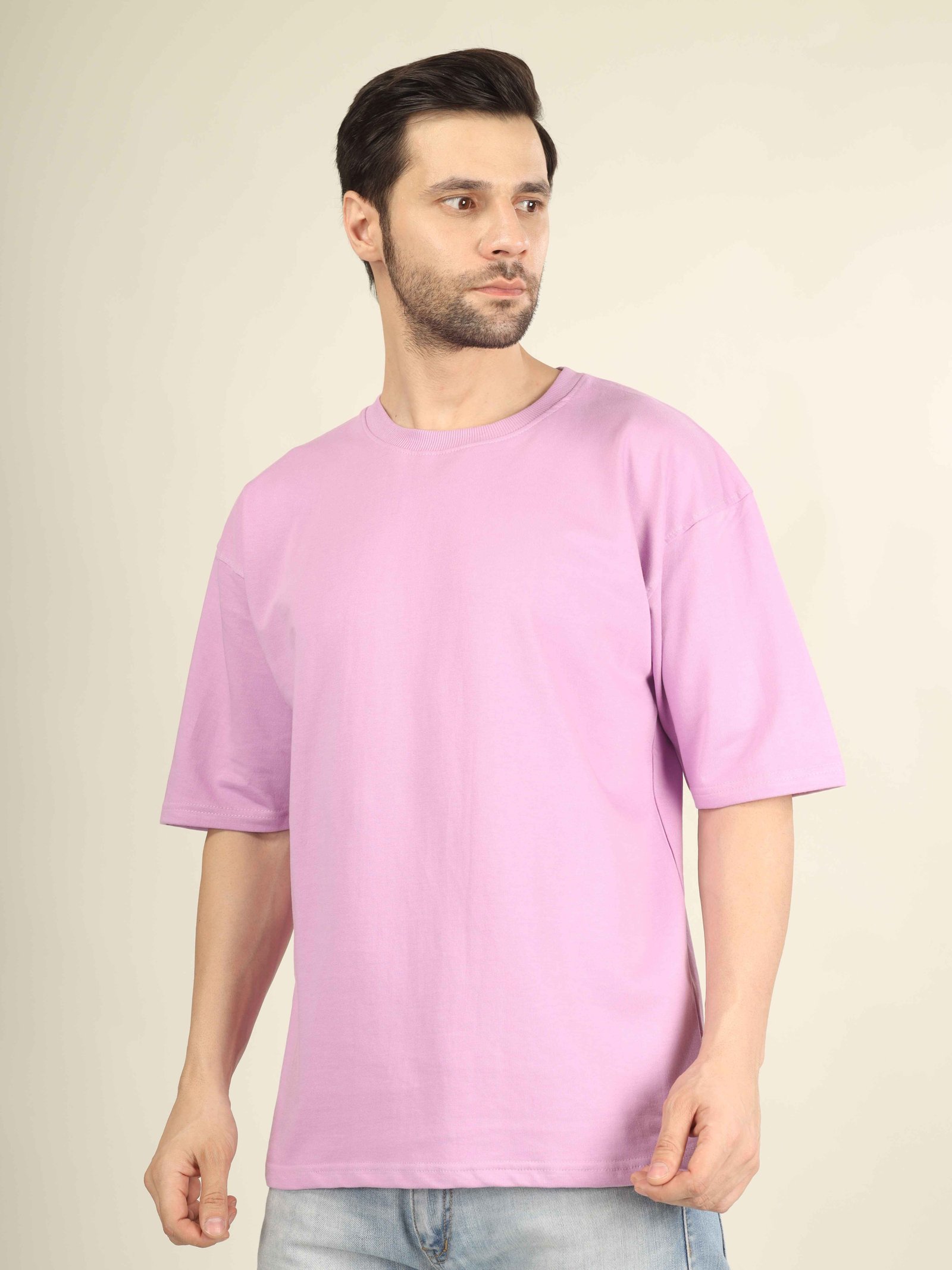 Drop Shoulder T-Shirt Unisex  Lavender