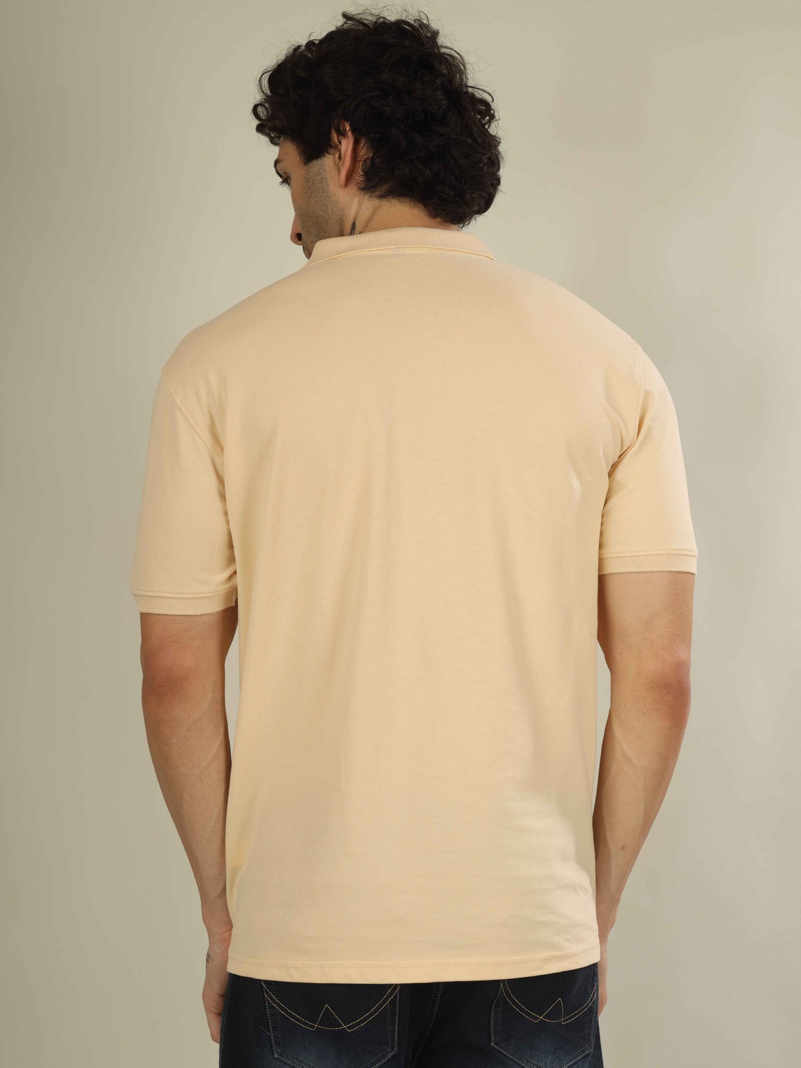 Mens Polo Collar T-Shirt(Sandal)