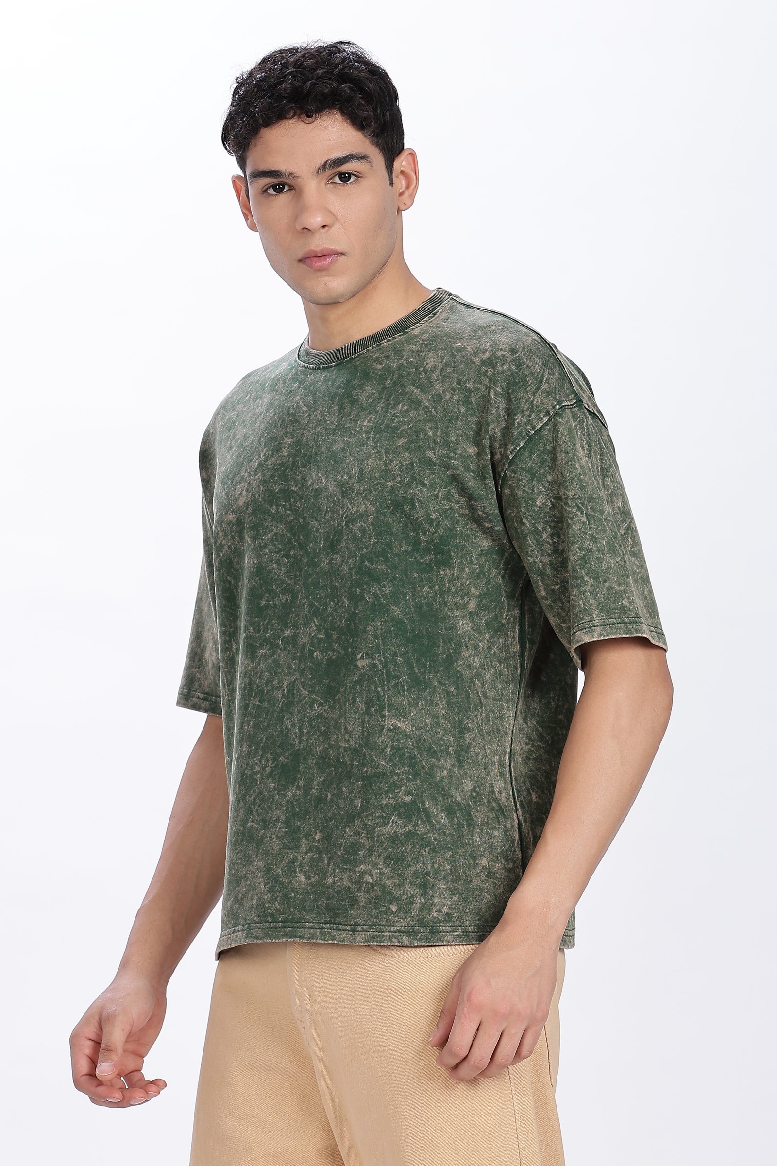 Acidwash Oversized Cotton T-shirt