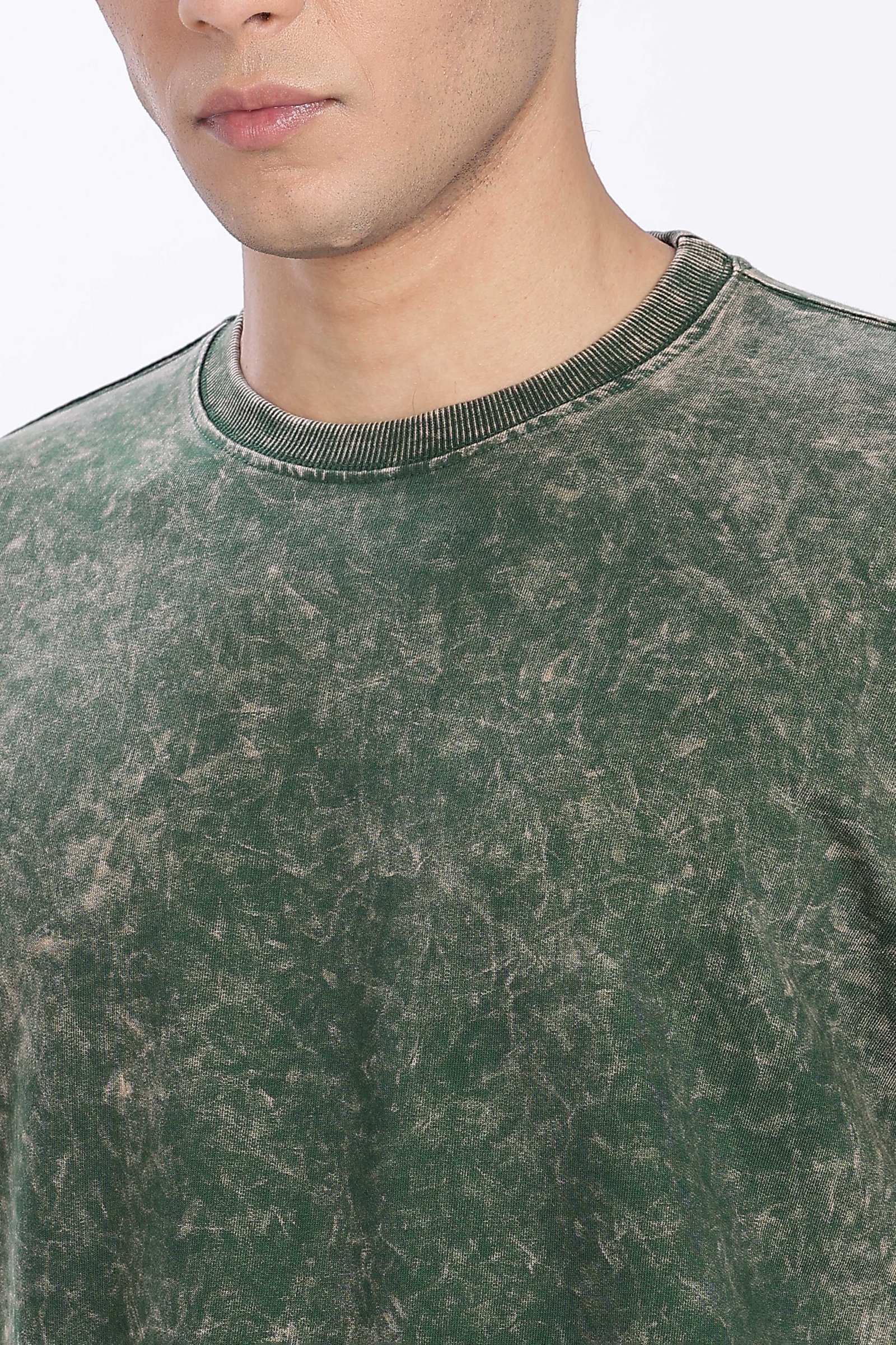 Acidwash Oversized Cotton T-shirt