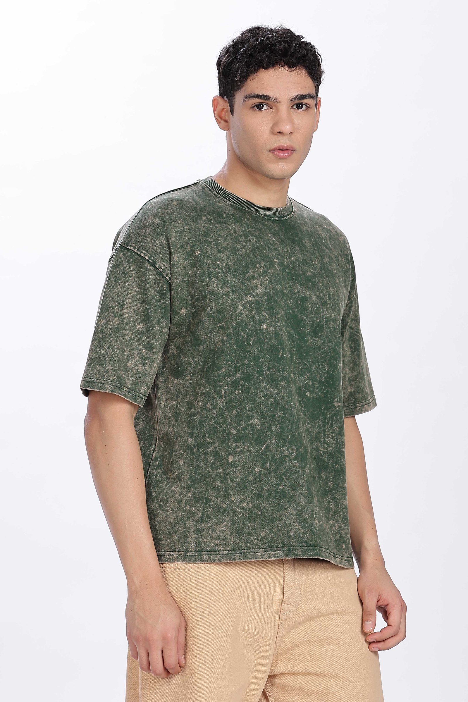 Acidwash Oversized Cotton T-shirt