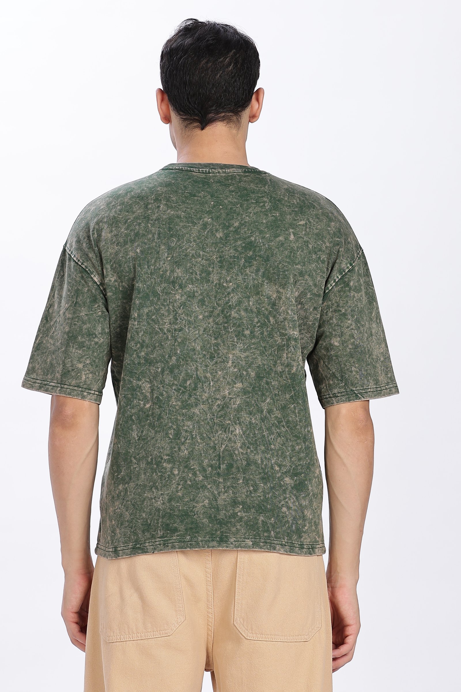 Acidwash Oversized Cotton T-shirt