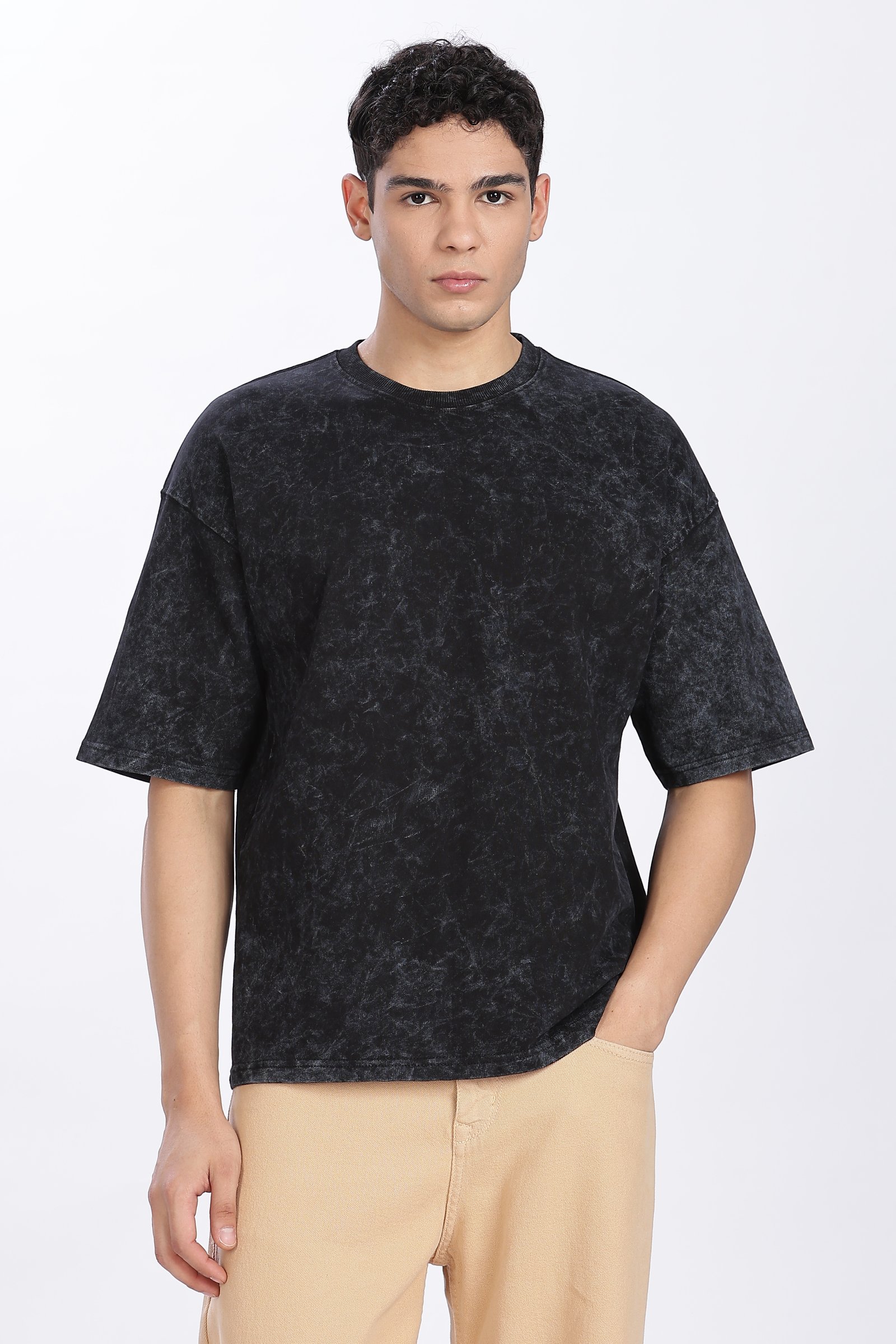 Acidwash Oversized Cotton  T-shirt