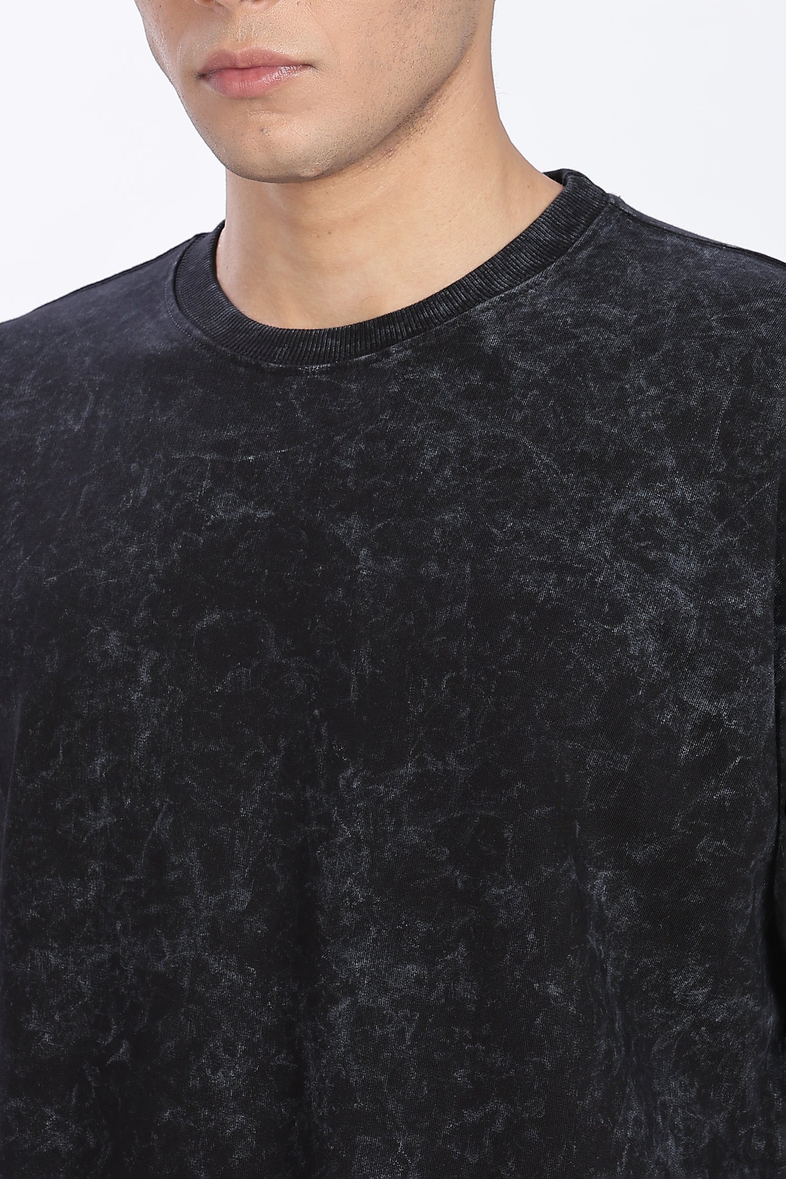 Acidwash Oversized Cotton  T-shirt