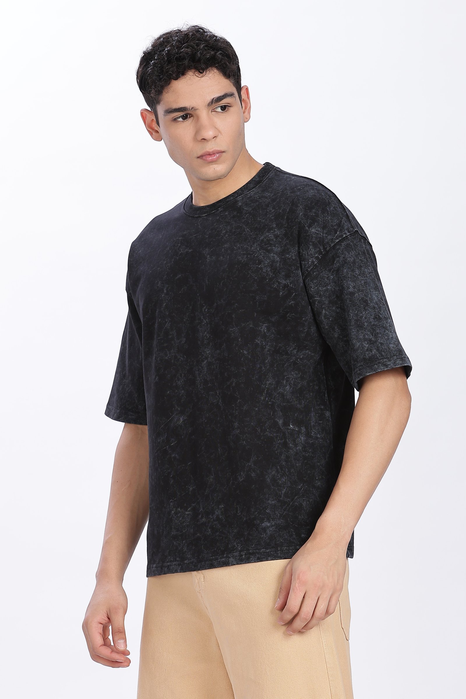 Acidwash Oversized Cotton  T-shirt