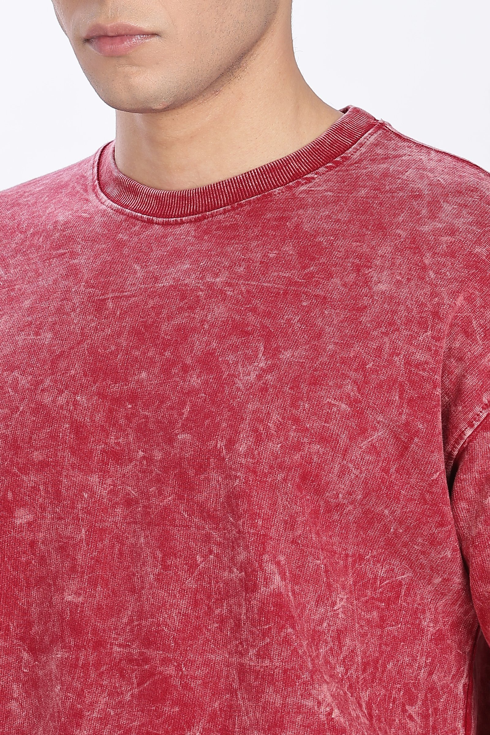 Acidwash Oversized Cotton  T-shirt