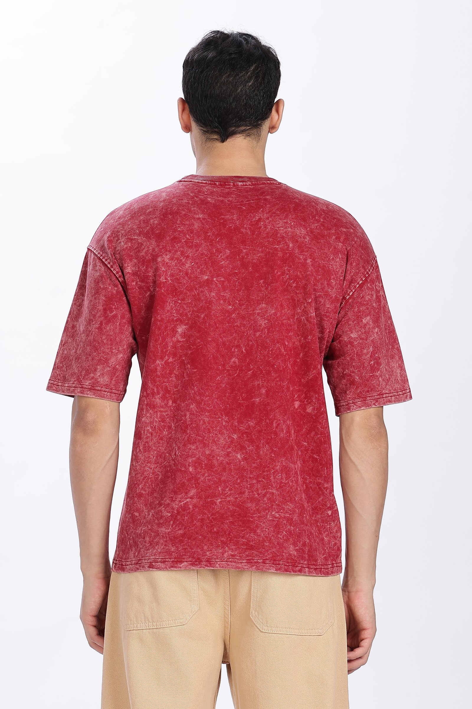 Acidwash Oversized Cotton  T-shirt