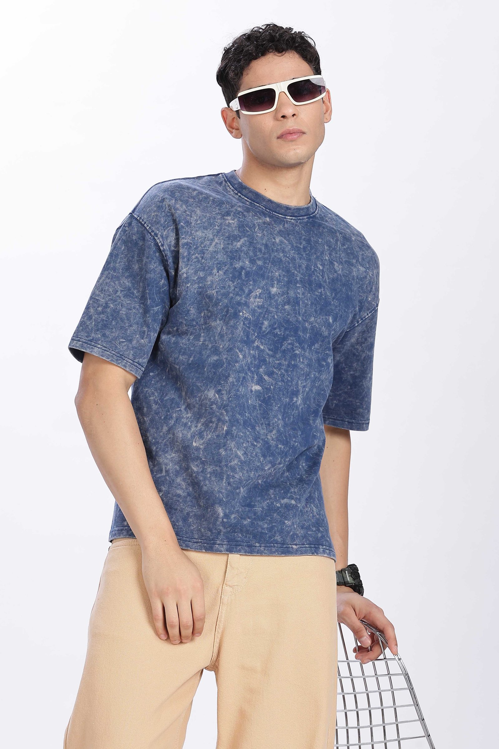 Acidwash Oversized Cotton  T-shirt