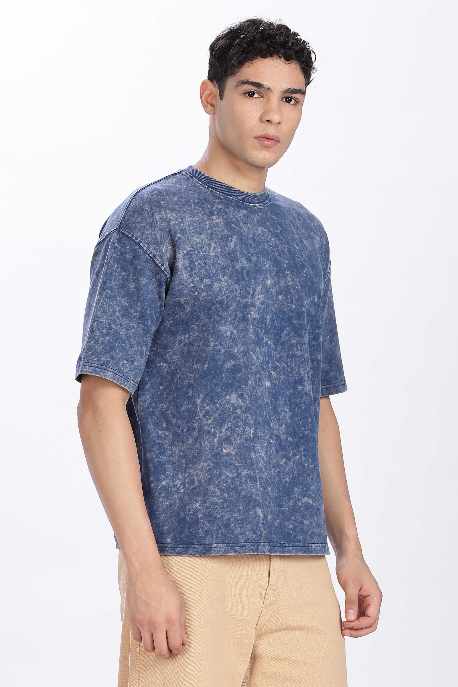 Acidwash Oversized Cotton  T-shirt
