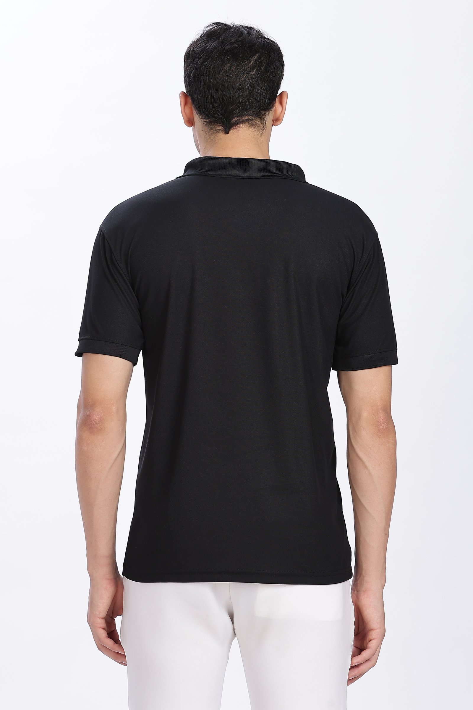 Men's Polo T Shirt for Men (Polyester Blend | Regular Fit)