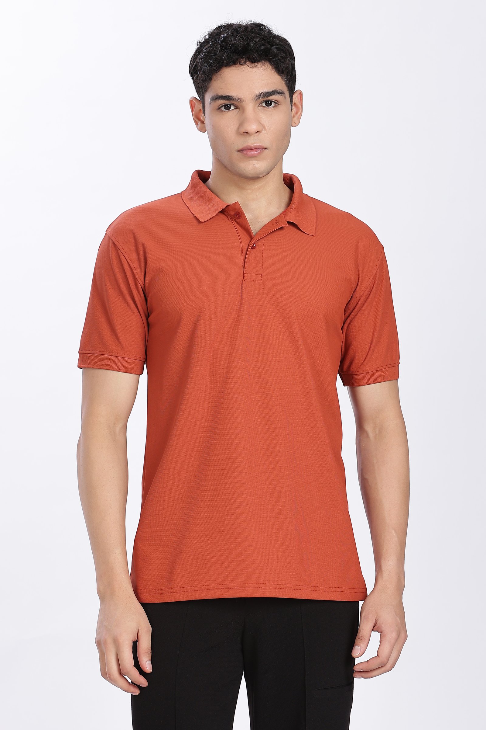 Men's Polo T Shirt for Men (Polyester Blend | Regular Fit)