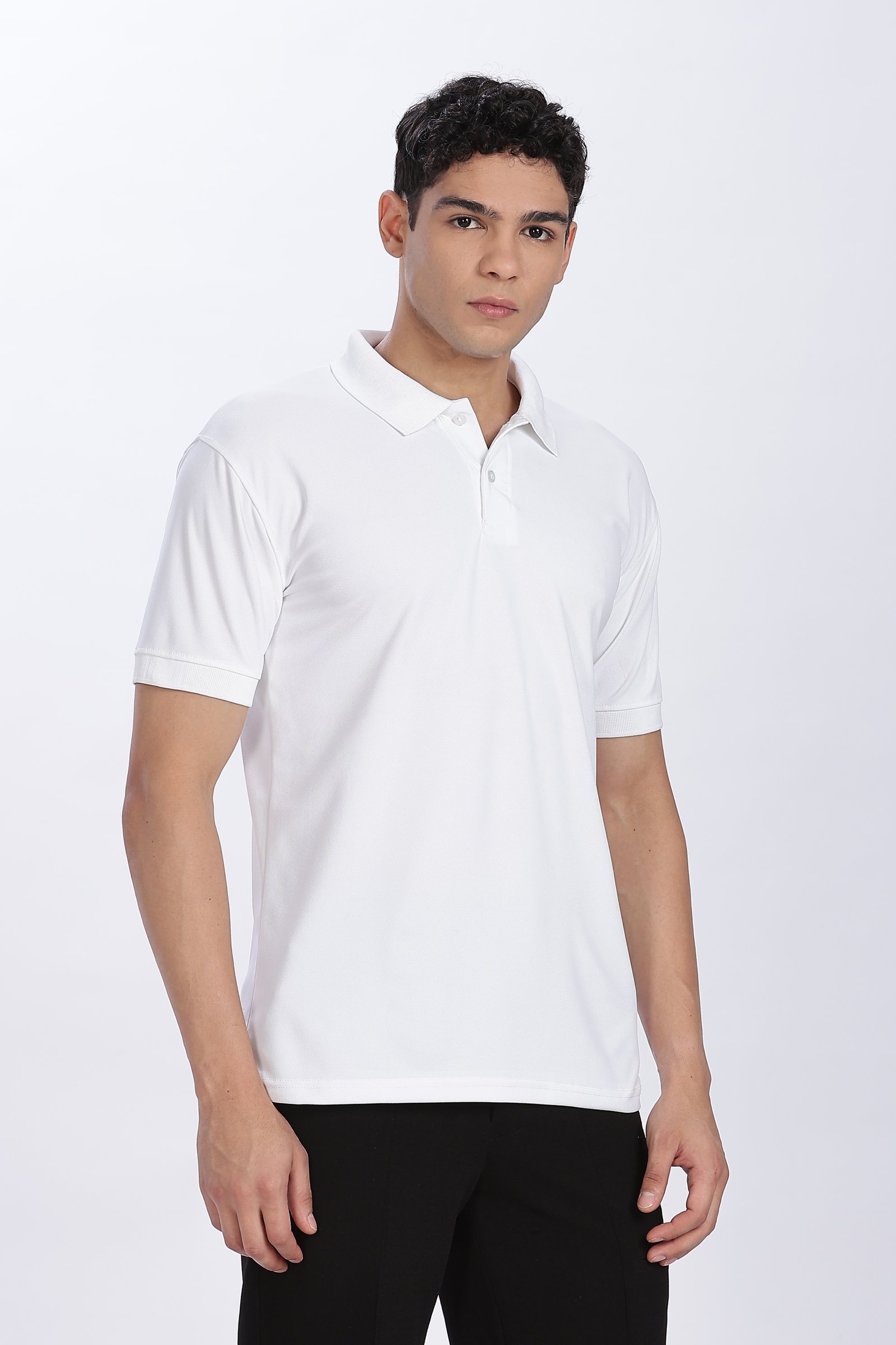 Men's Polo T Shirt for Men (Polyester Blend | Regular Fit)
