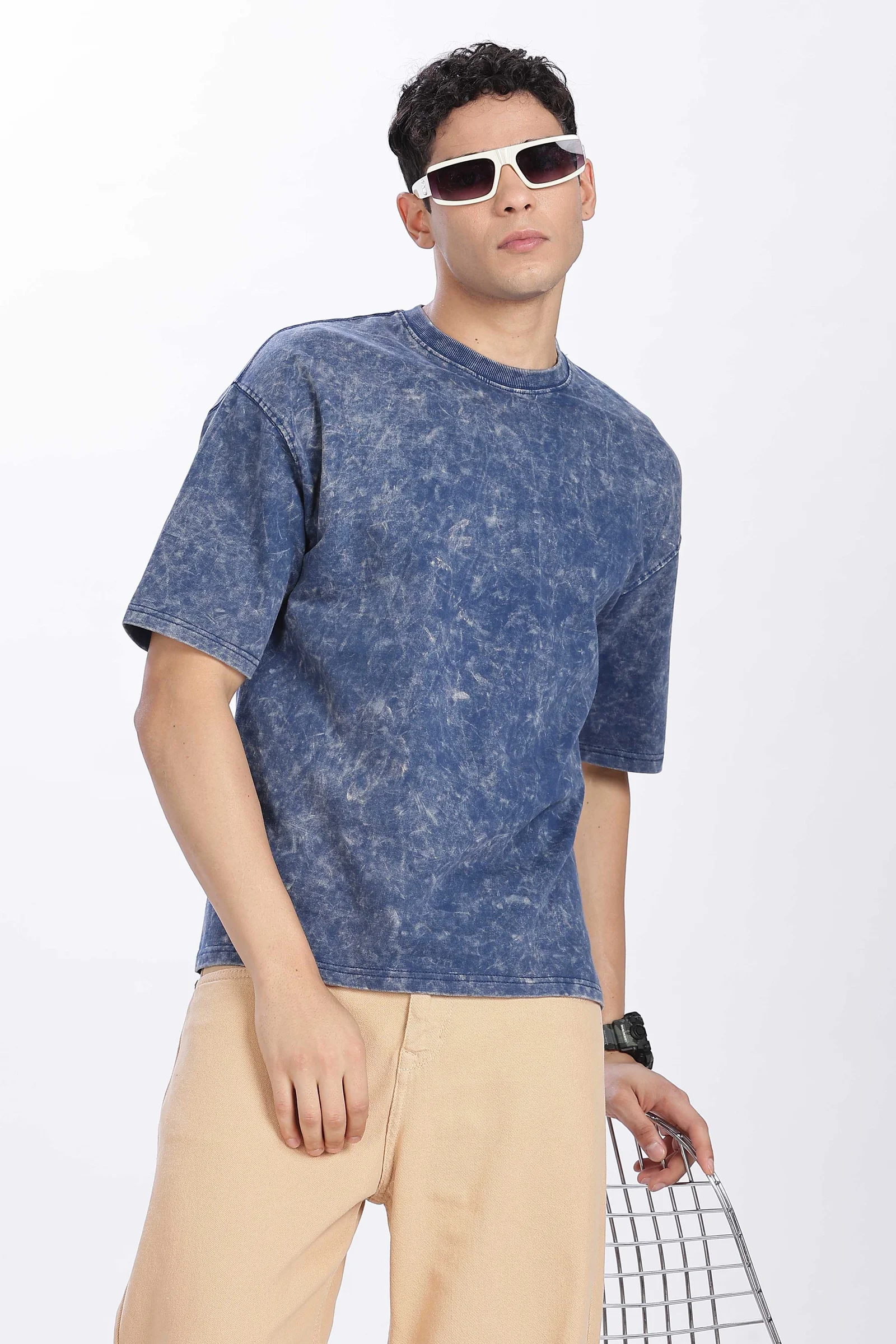 Acidwash Oversized Cotton  T-shirt
