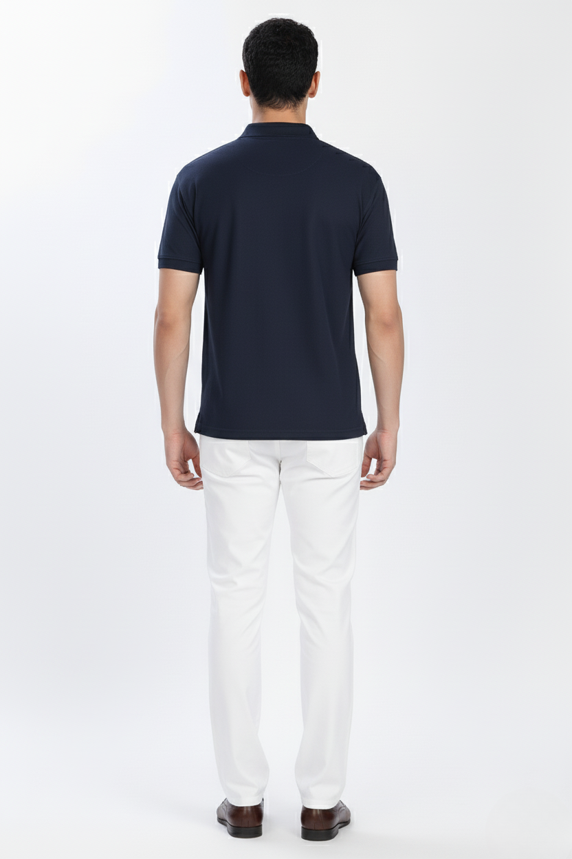 Men's Polo T Shirt for Men (Polyester Blend | Regular Fit)