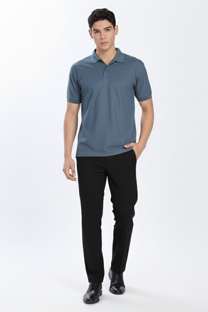 Men's Polo T Shirt for Men (Polyester Blend | Regular Fit)
