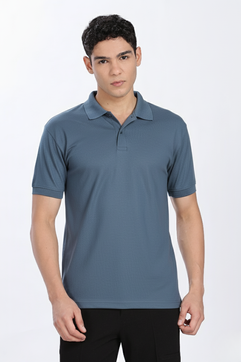 Men's Polo T Shirt for Men (Polyester Blend | Regular Fit)