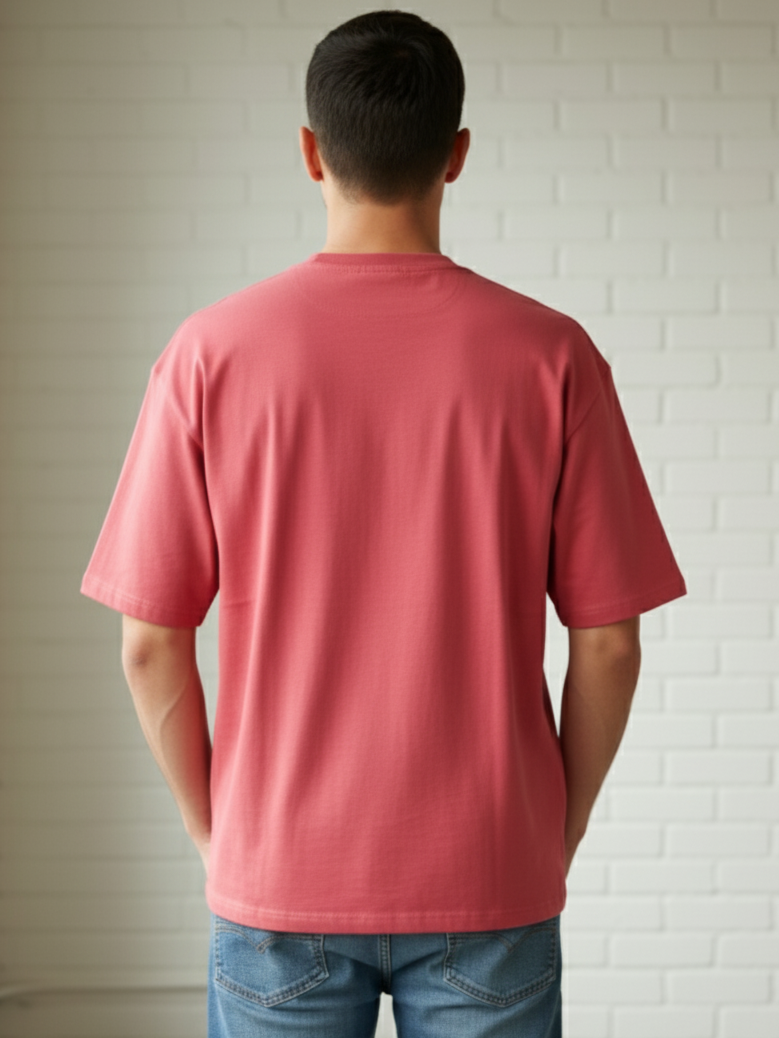 Oversize  T-Shirt Unisex (Punch Pink)