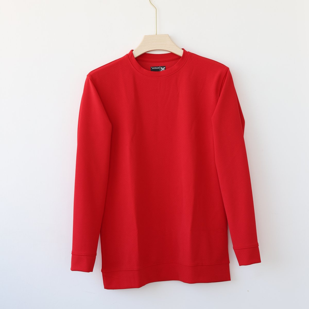 Plain Full Hand T-Shirt Lycra ( RED)