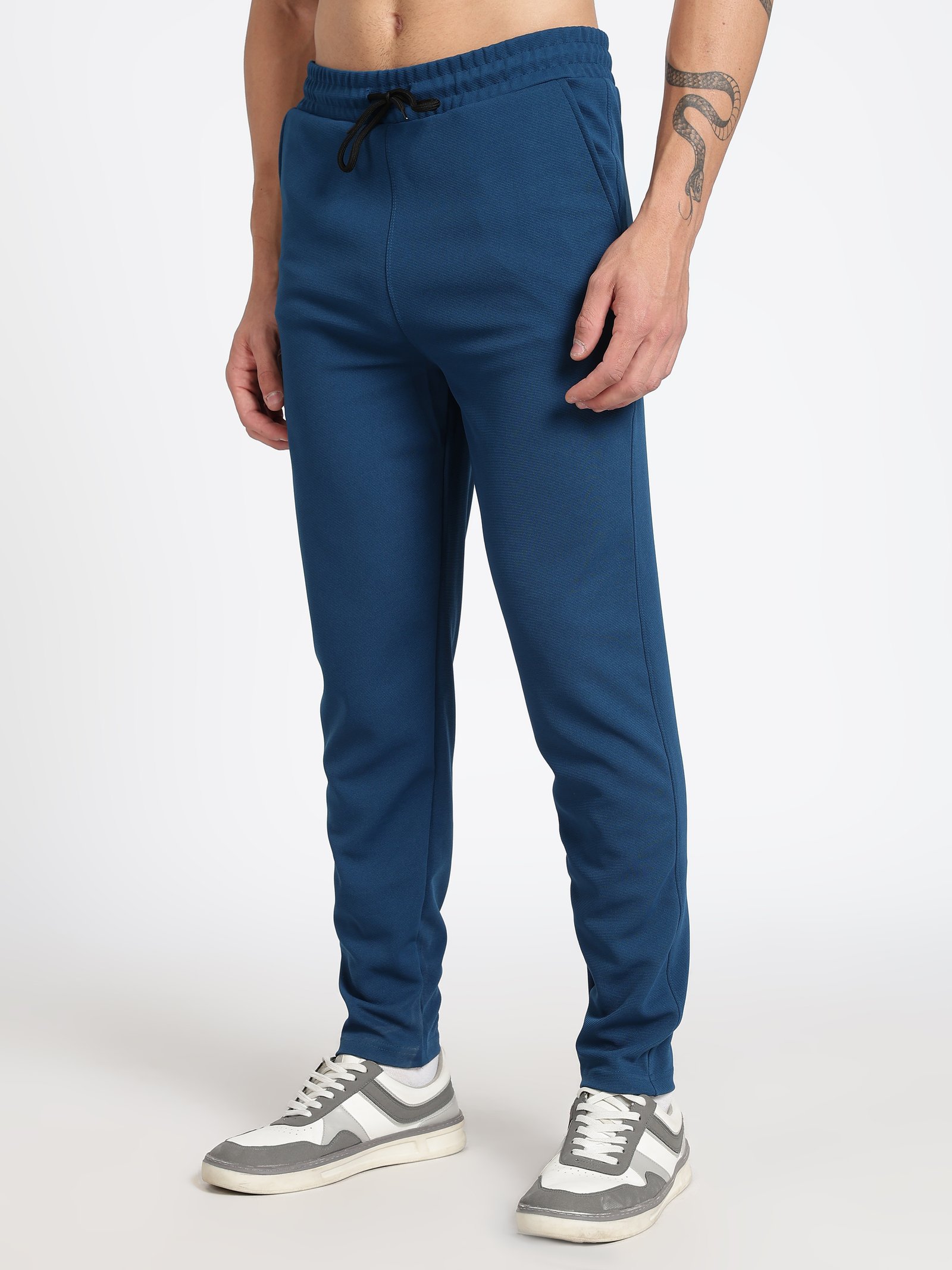 Blue Ottoman Men's Track Pants