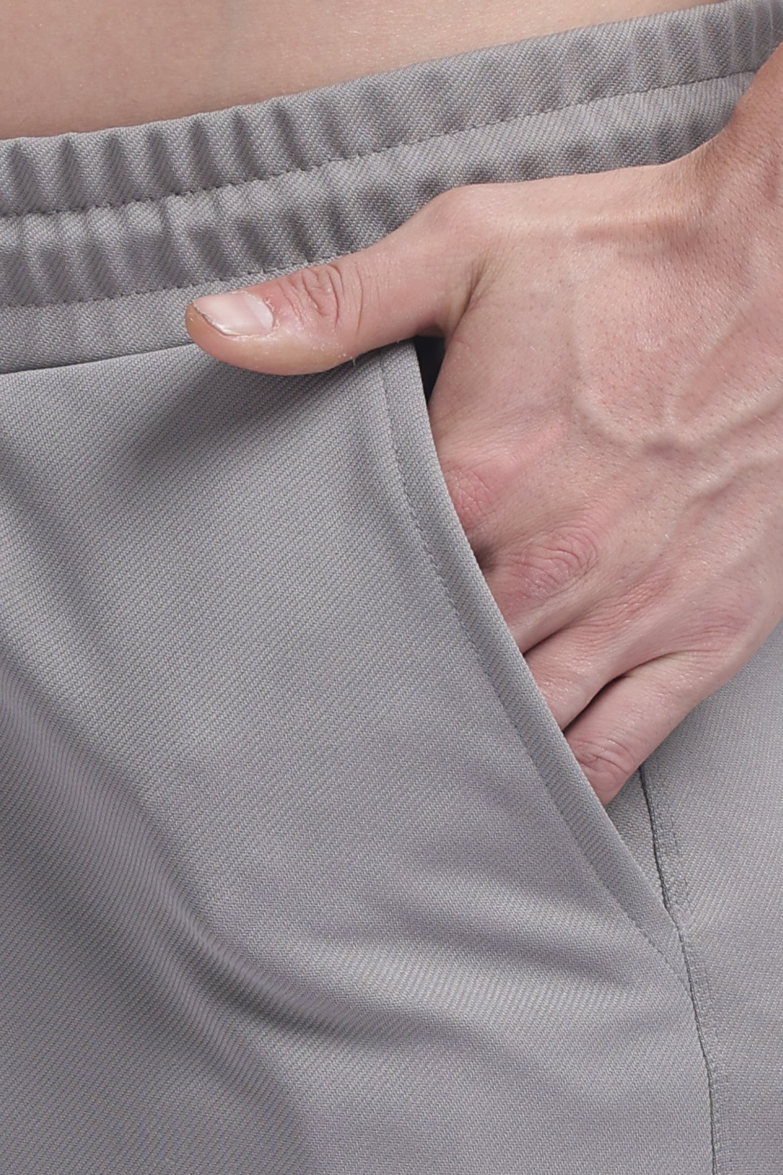 Lycra Cargo Pant Five Pocket (Grey)