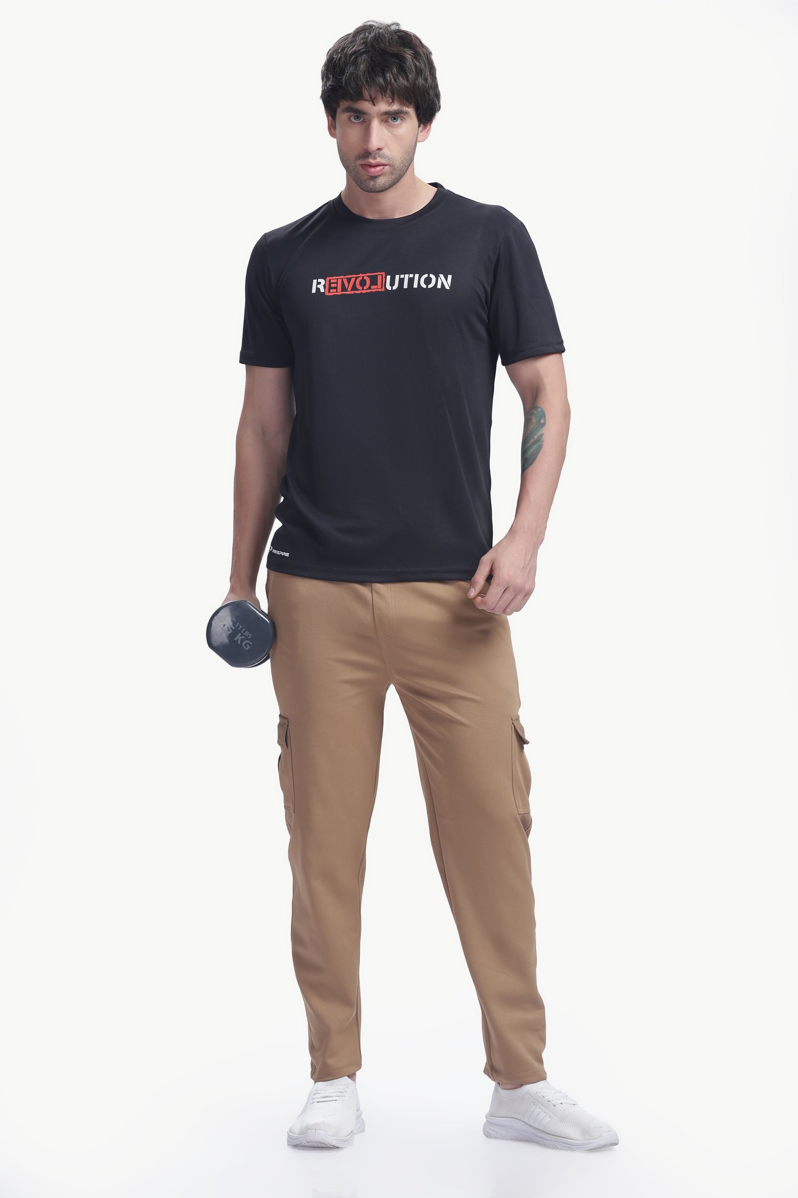 Lycra Cargo Pant Five Pocket (Brown)