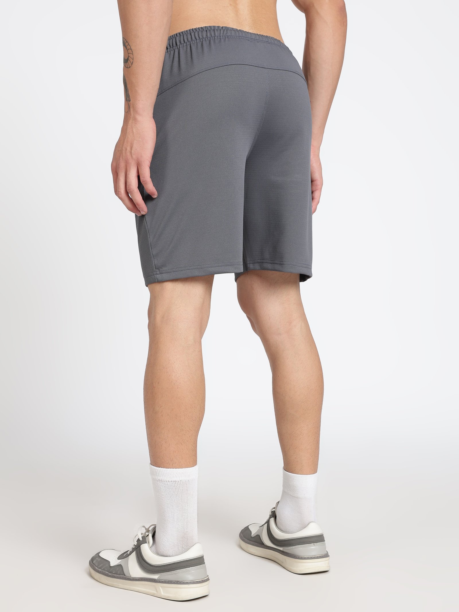 Polyester Shorts(Dark Grey)