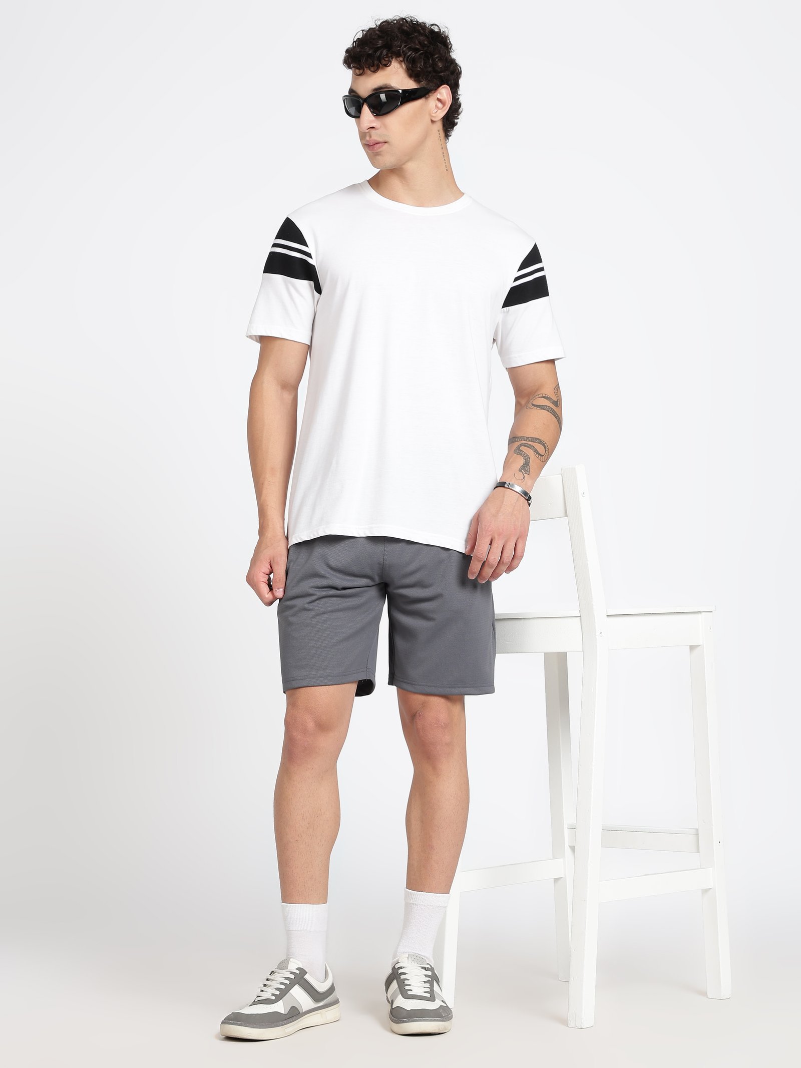 Polyester Shorts(Dark Grey)