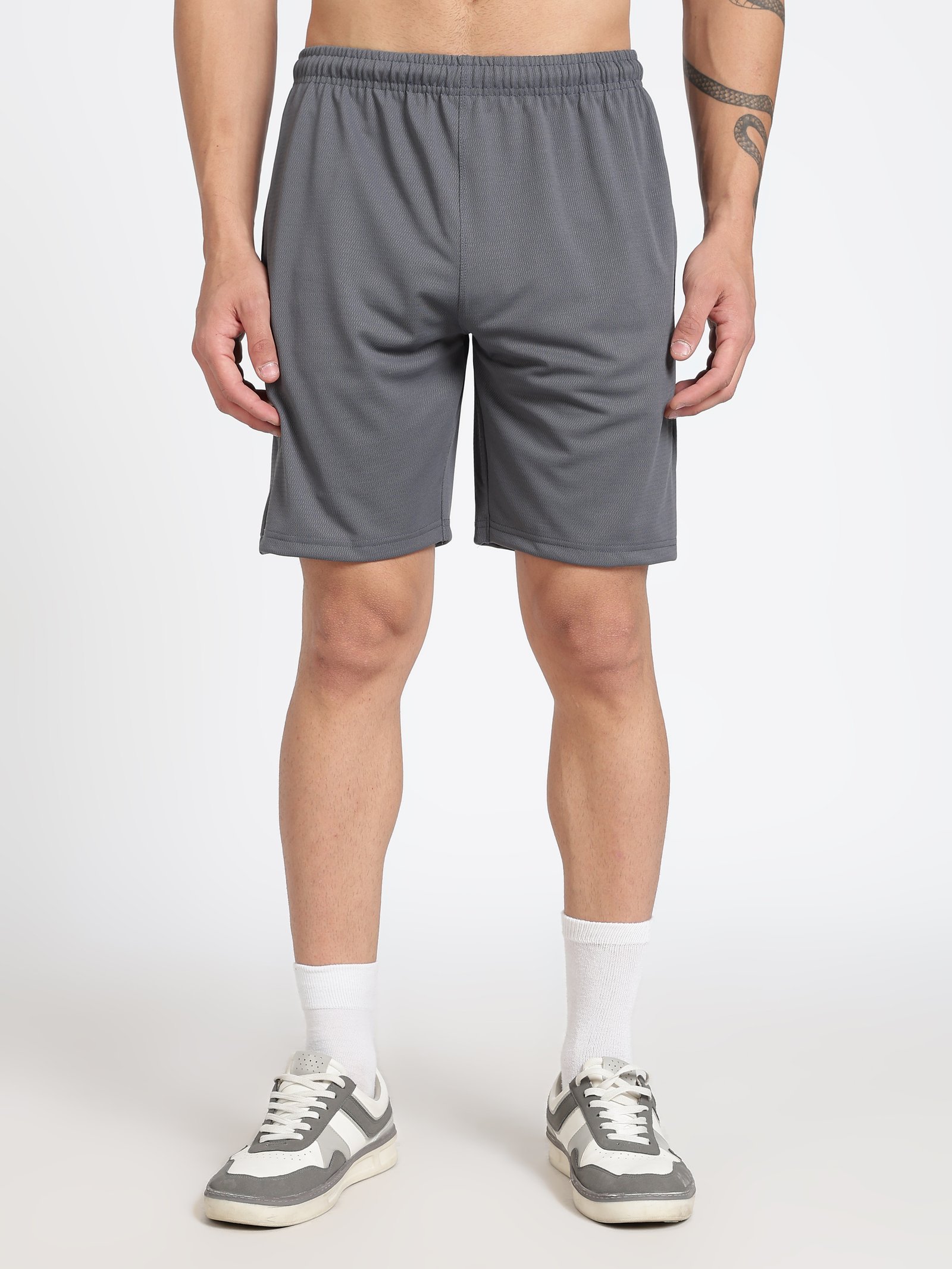 Polyester Shorts(Dark Grey)