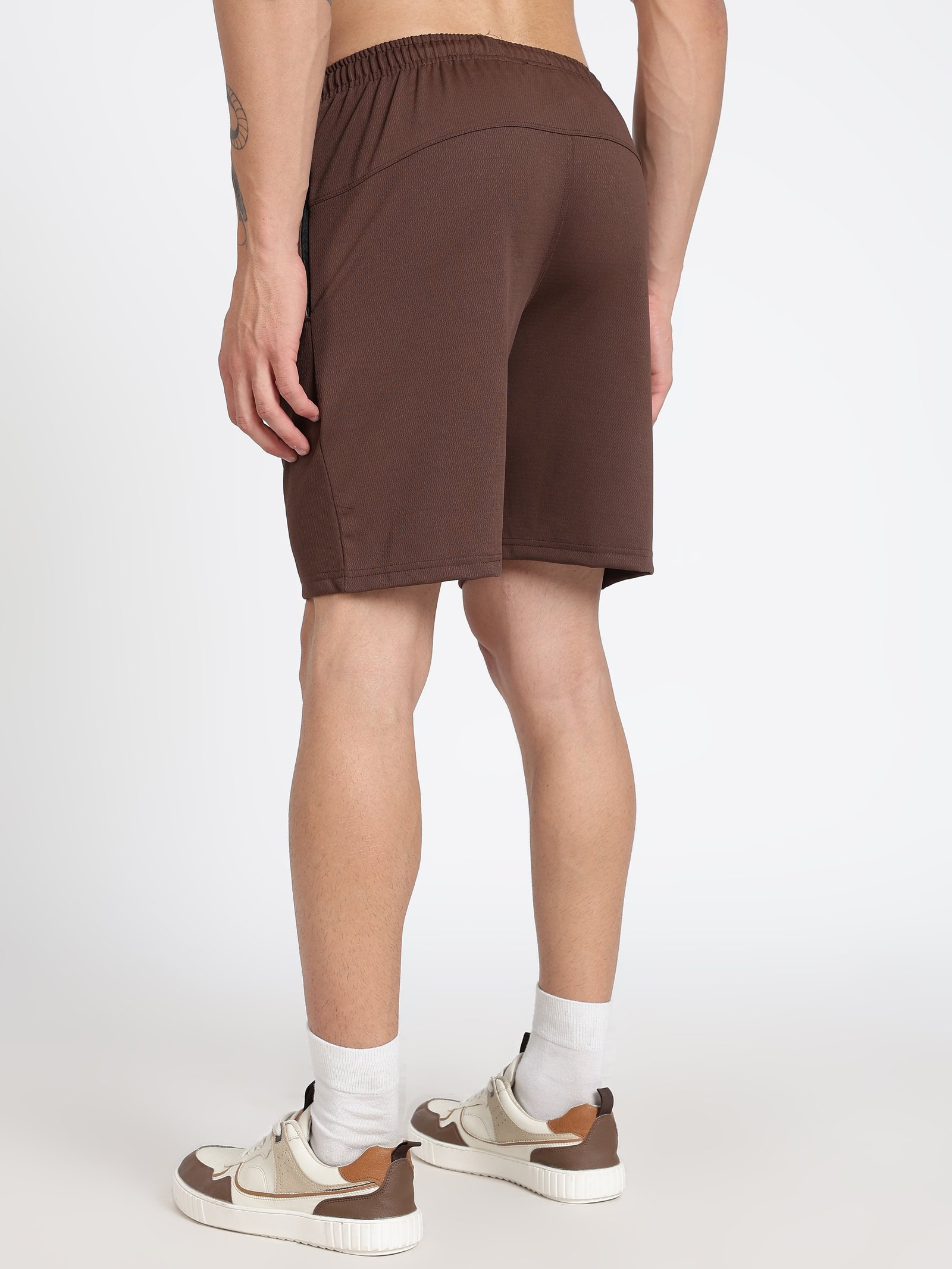 Polyester Shorts(Choco Brown)