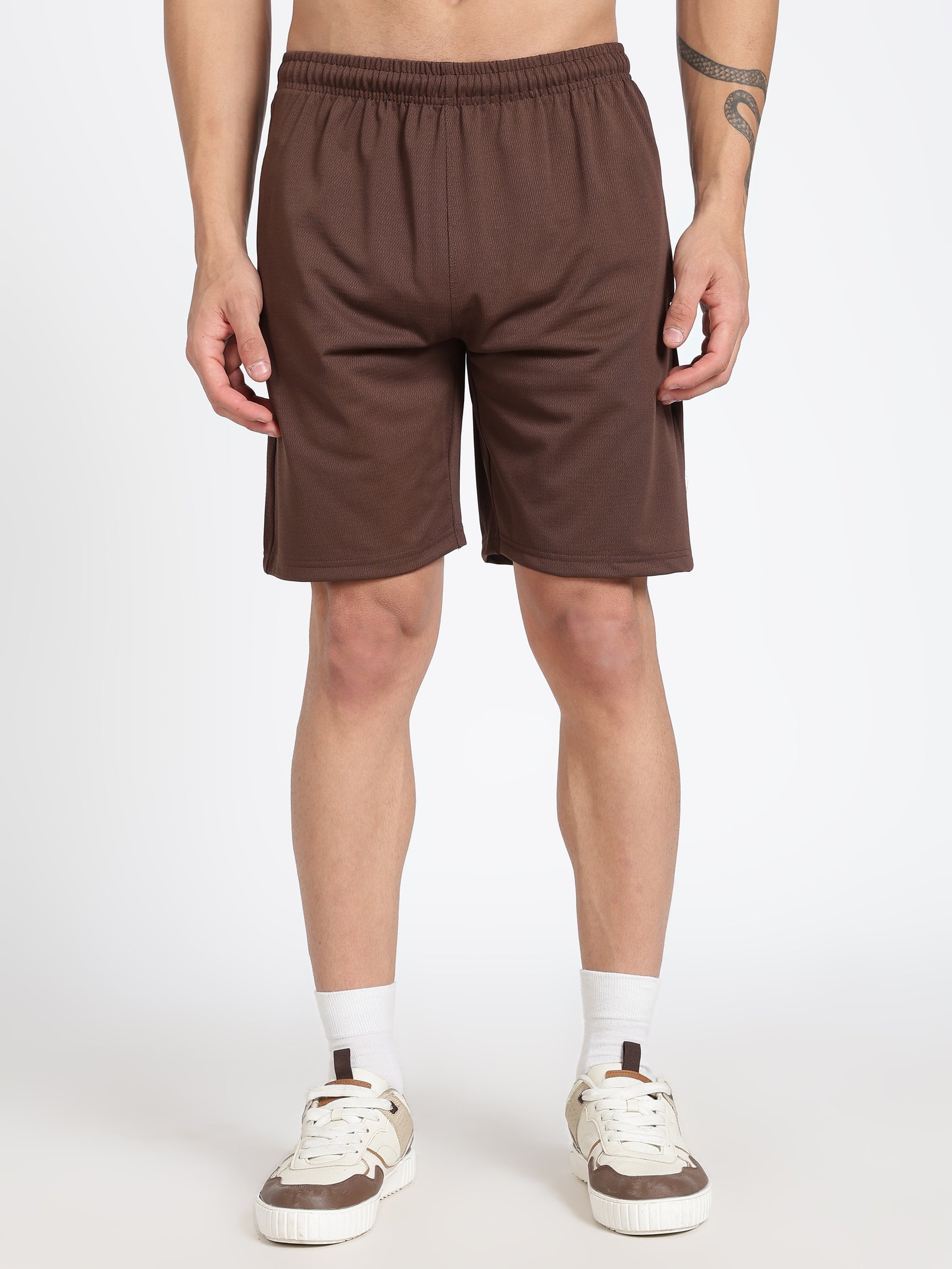 Polyester Shorts(Choco Brown)