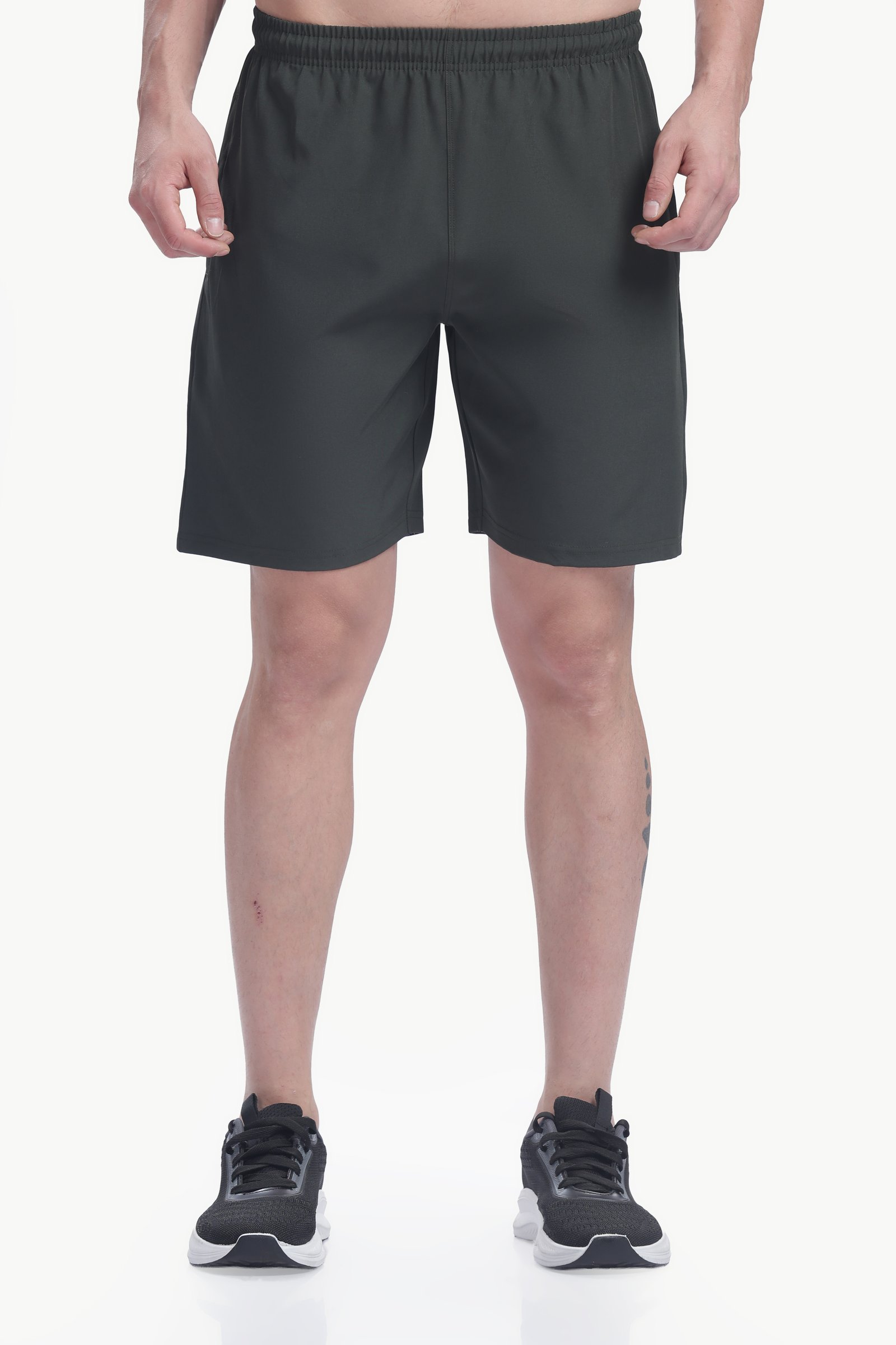 Lycra shorts(Olive Green)