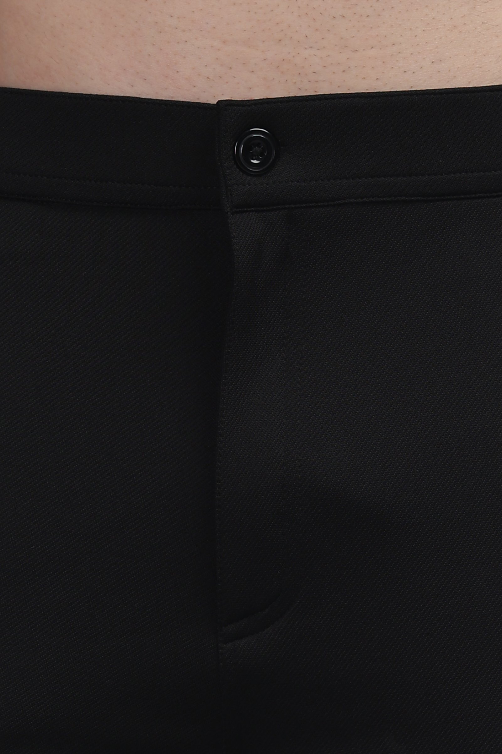 Lycra Formal Pant for Men (Black)