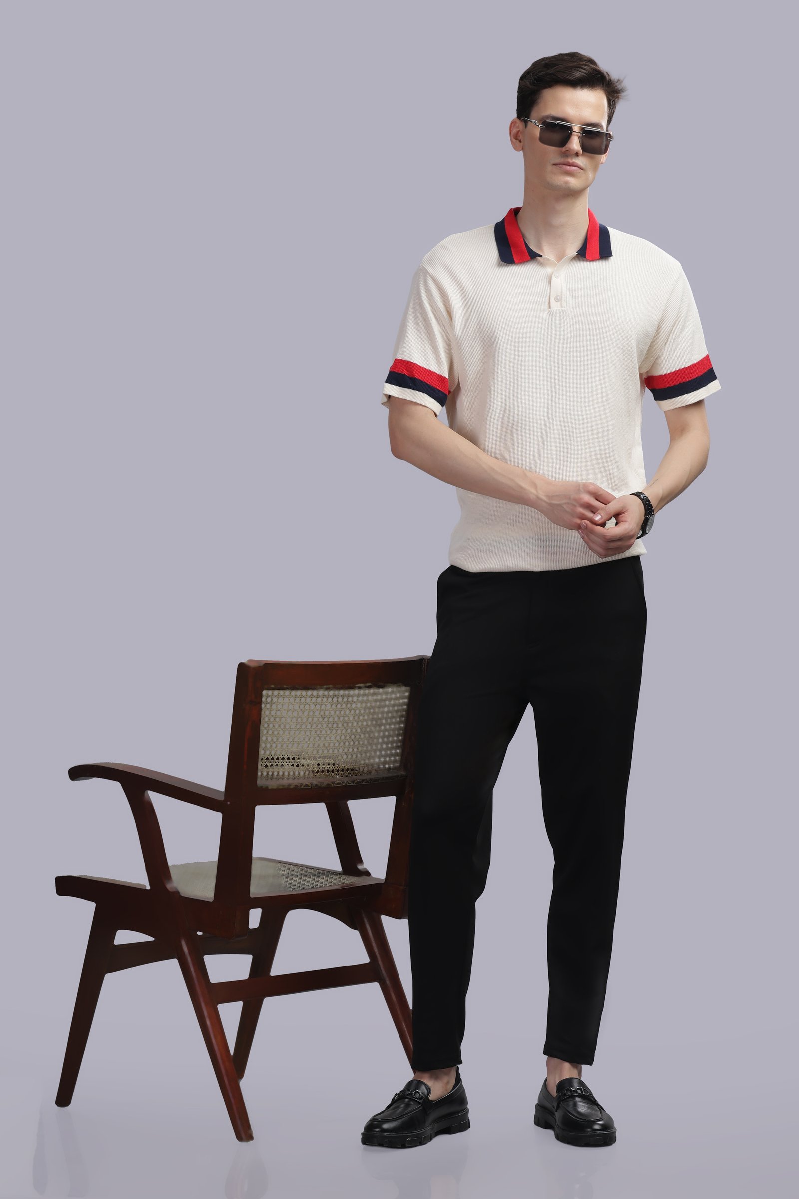 Lycra Formal Pant for Men (Black)