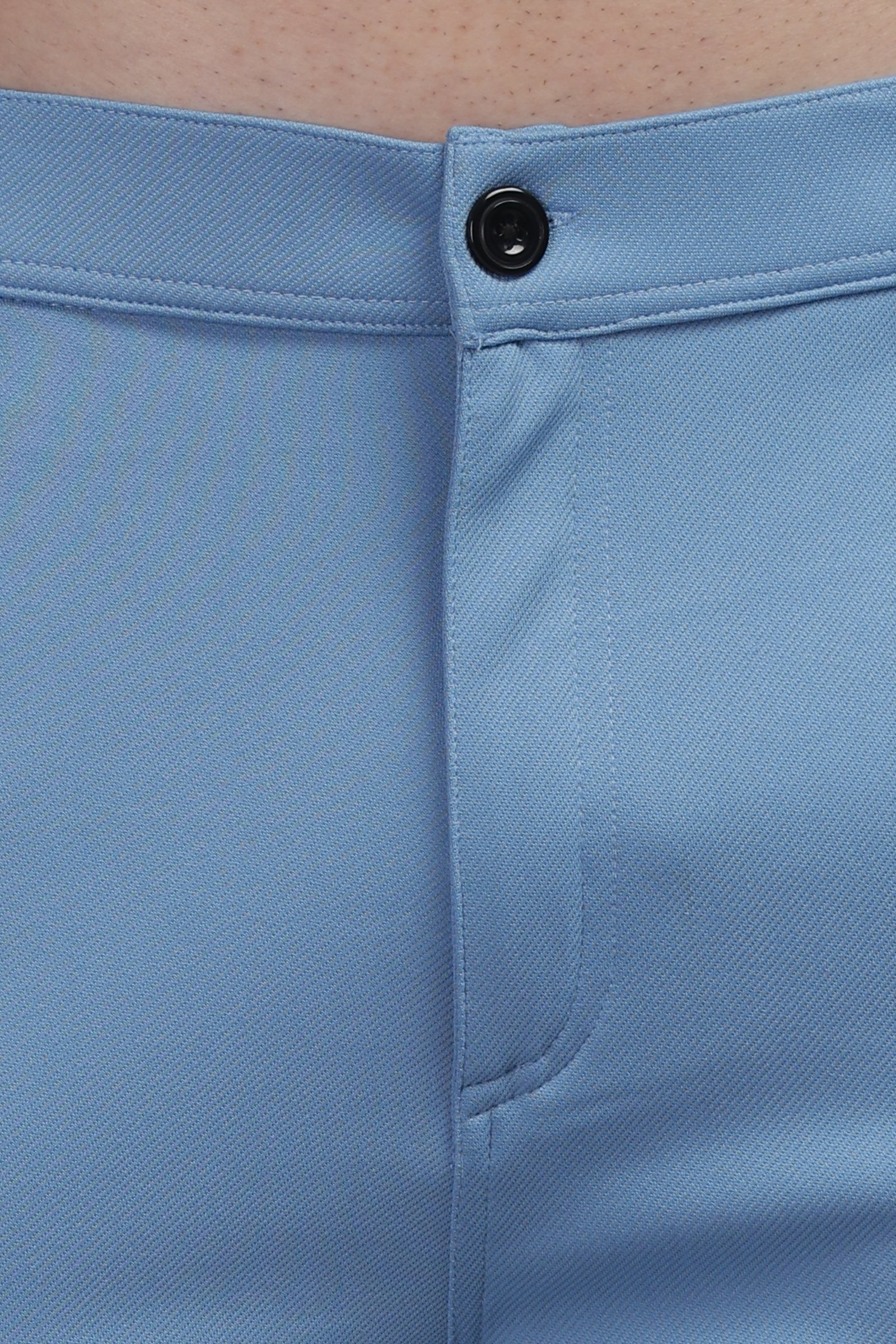 Lycra Formal Pant for Men (Blue)